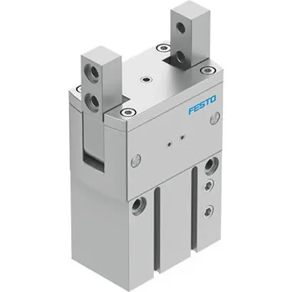 Produktfoto 1 von Festo HGRT Pneumatikgreifer, Doppeltwirkend-Ausführung, 2 Greifarme, Radial, 8 bar max. G 1/8