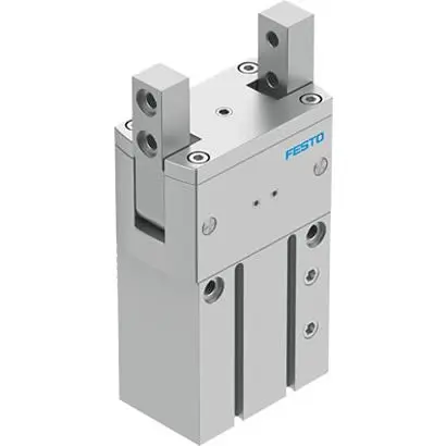 Produktfoto 1 von Festo HGRT Pneumatikgreifer, Doppeltwirkend-Ausführung, 2 Greifarme, Radial, 8 bar max.