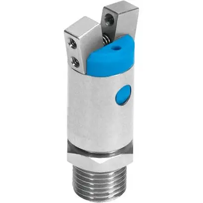 Produktfoto 1 von Festo HGWM Pneumatikgreifer, Einfachwirkend-Ausführung, 2 Greifarme, Winkel, 8 bar max.