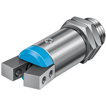 Produktfoto 1 von Festo HGWM Pneumatikgreifer, Einfachwirkend-Ausführung, 2 Greifarme, Winkel, 8 bar max. M3