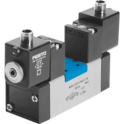 Produktfoto 1 von Festo MDH 539078 Pneumatik-Magnetventil 5/3 Closed G3/8, Elektrisch-betätigt
