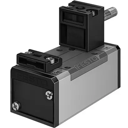 Produktfoto 1 von Festo MFH 535959 Pneumatik-Magnetspule / pilotgesteuertes Steuerventil 5/2-Way, Monostable G1/2, Elektrisch-betätigt
