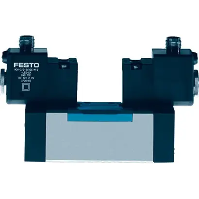 Produktfoto 1 von Festo JMDDH 540824 Pneumatik-Magnetventil Bistable, Dominant M5, Elektrisch-betätigt 24V dc