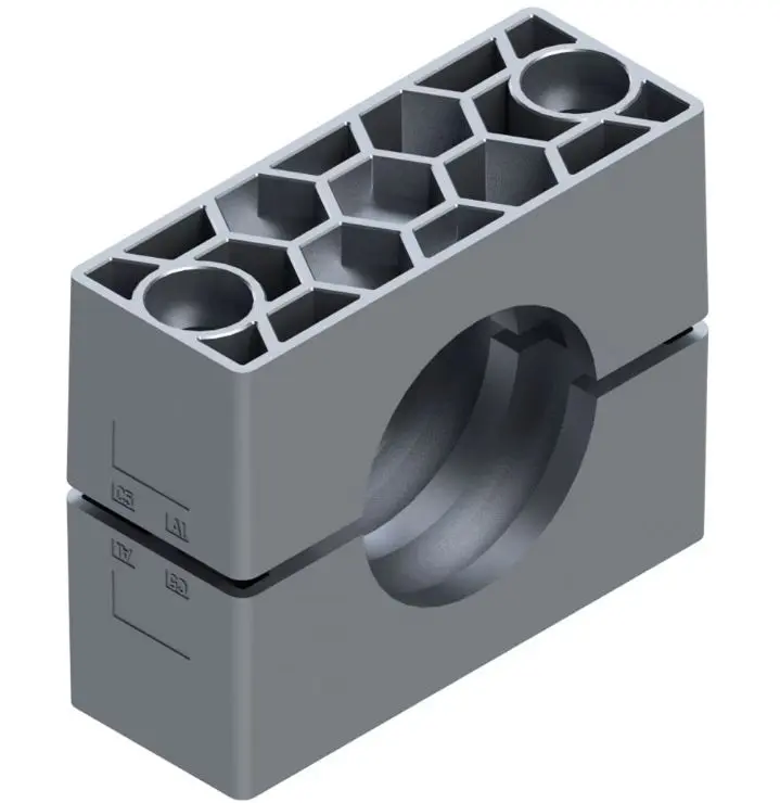 Produktfoto 1 von Parker Hydraulikleitungsklemme für Rohraußen-ø 16 mm Außen-ø , 33 mm Klemmenabstand