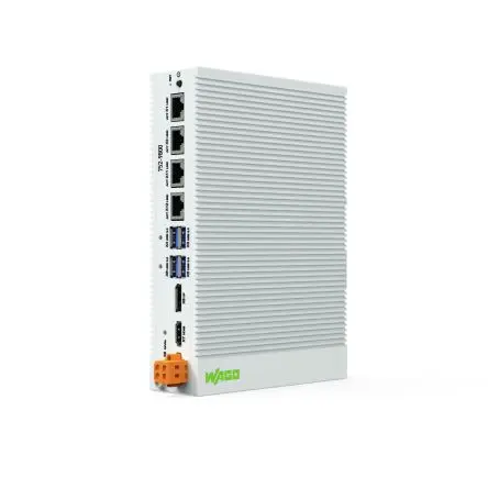 Produktfoto 1 von WAGO 752 Industrie-PC 95.2 W, Intel Core i7, 256GB 3.90 GHz IP40 für Linux