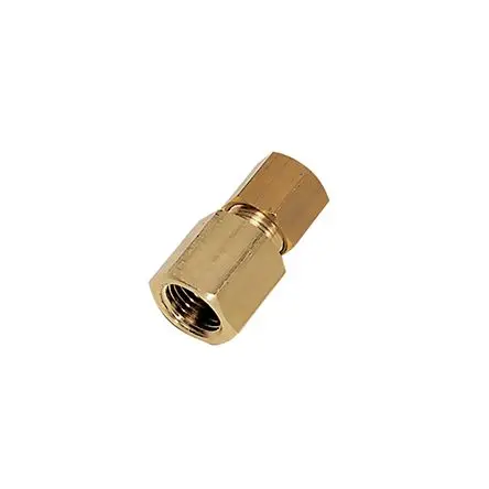 Legris Pneumatik-Fitting Messing-Rohrfitting Quetschverschraubung G Steckmontage Steckmontage 3/8 in Buchse Buchse BSPP