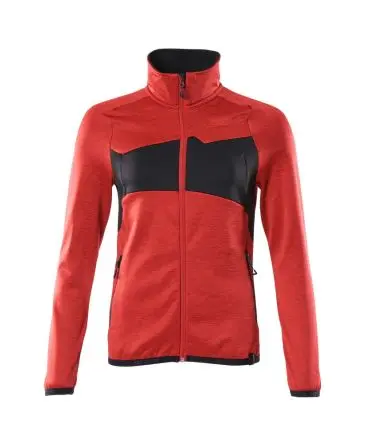 Produktfoto 1 von Mascot Workwear 18153-316 Unisex Jumper, 94 % Polyester, 6 % Elastan Schwarz, Rot Befestigung mit Reißverschluss, Größe