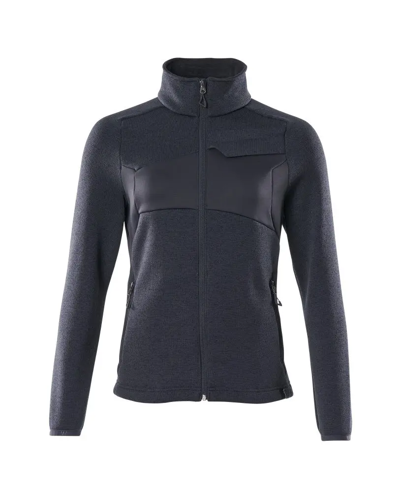 Mascot Workwear 18155-951 Unisex Jumper, 100 % Polyester Dunkles marineblau Reißverschluss, Größe 4XL