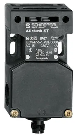 Produktfoto 1 von Schmersal AZ16 Sicherheits-Verriegelungsschalter Mit Schlüssel Mit Schlüssel Betätiger inklusive 2 Glasfaserverstärkter