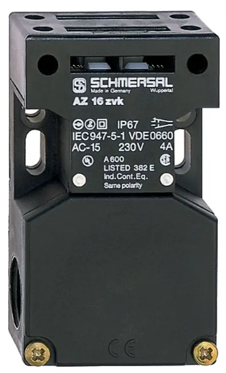 Produktfoto 1 von Schmersal Nein AZ16 Sicherheits-Verriegelungsschalter Mit Schlüssel Mit Schlüssel 2 Glasfaserverstärkter Kunststoff