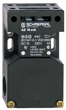 Produktfoto 1 von Schmersal AZ16 Sicherheits-Verriegelungsschalter Mit Schlüssel Mit Schlüssel 2 Glasfaserverstärkter Kunststoff