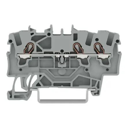 Produktfoto 1 von WAGO 22 (TOPJOB S) Anschlussklemmenblock 1 Grau, 1.5mm², 800V Steckfeder ATEX, Ex, EAC Ex, IECEx