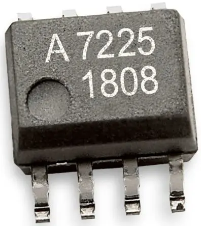 Produktfoto 1 von Broadcom Hall-Effekt-Sensor Oberfläche Spannung 3.3V Vierkant 3.3 V dc
