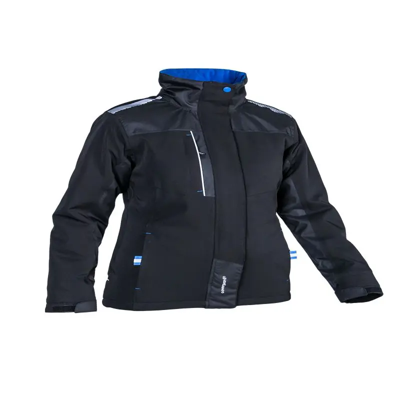 Coverguard 5HIB01 Unisex Fleece-Jacke, 8 % Elastan, 92 % Polyester Schwarz Zentraler Reißverschluss, Größe XL
