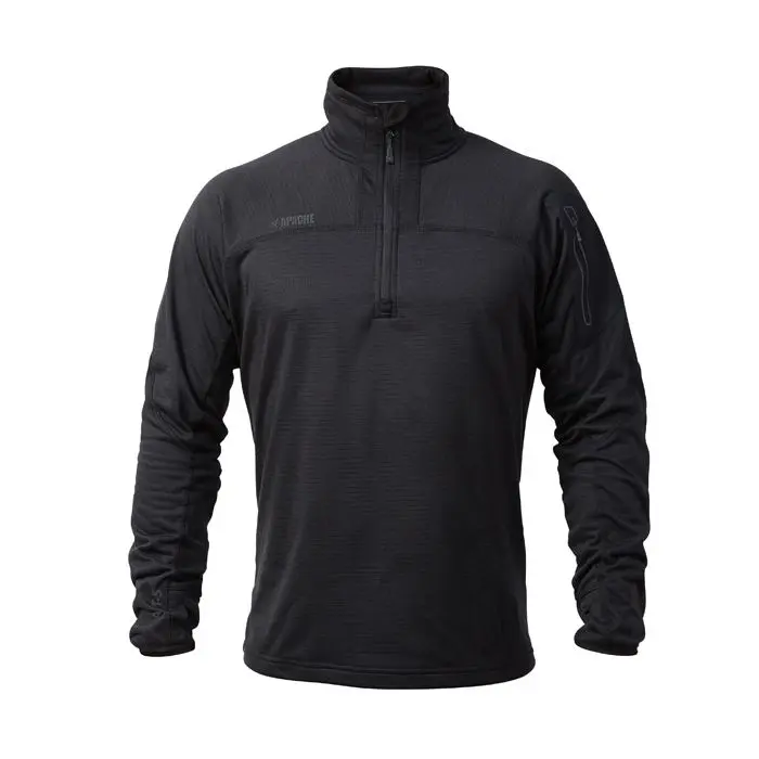 Produktfoto 1 von Apache ATS Tech Fleece Unisex Fleece-Jacke, Polyester Schwarz, Größe M
