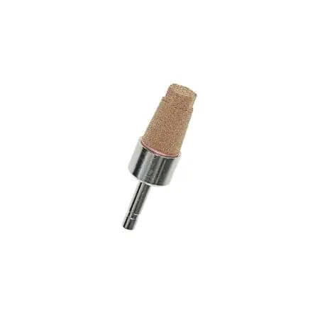 Produktfoto 1 von Legris 0671 Pneumatischer Schalldämpfer aus Edelstahl, Polyethylen, Sinterbronze 12 bar, Rohr G