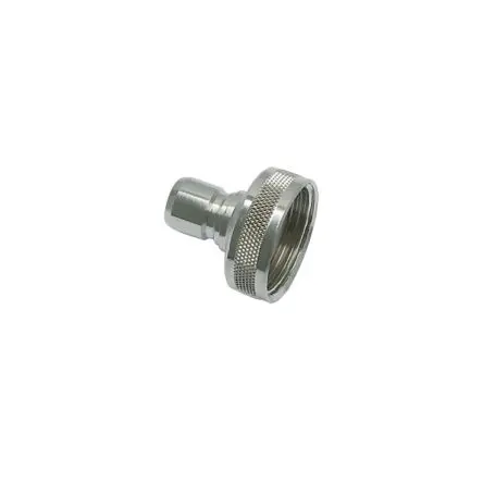 Produktfoto 1 von Legris Pneumatische Schnellsteckkupplung, Messing vernickelt 1/2 in Buchse