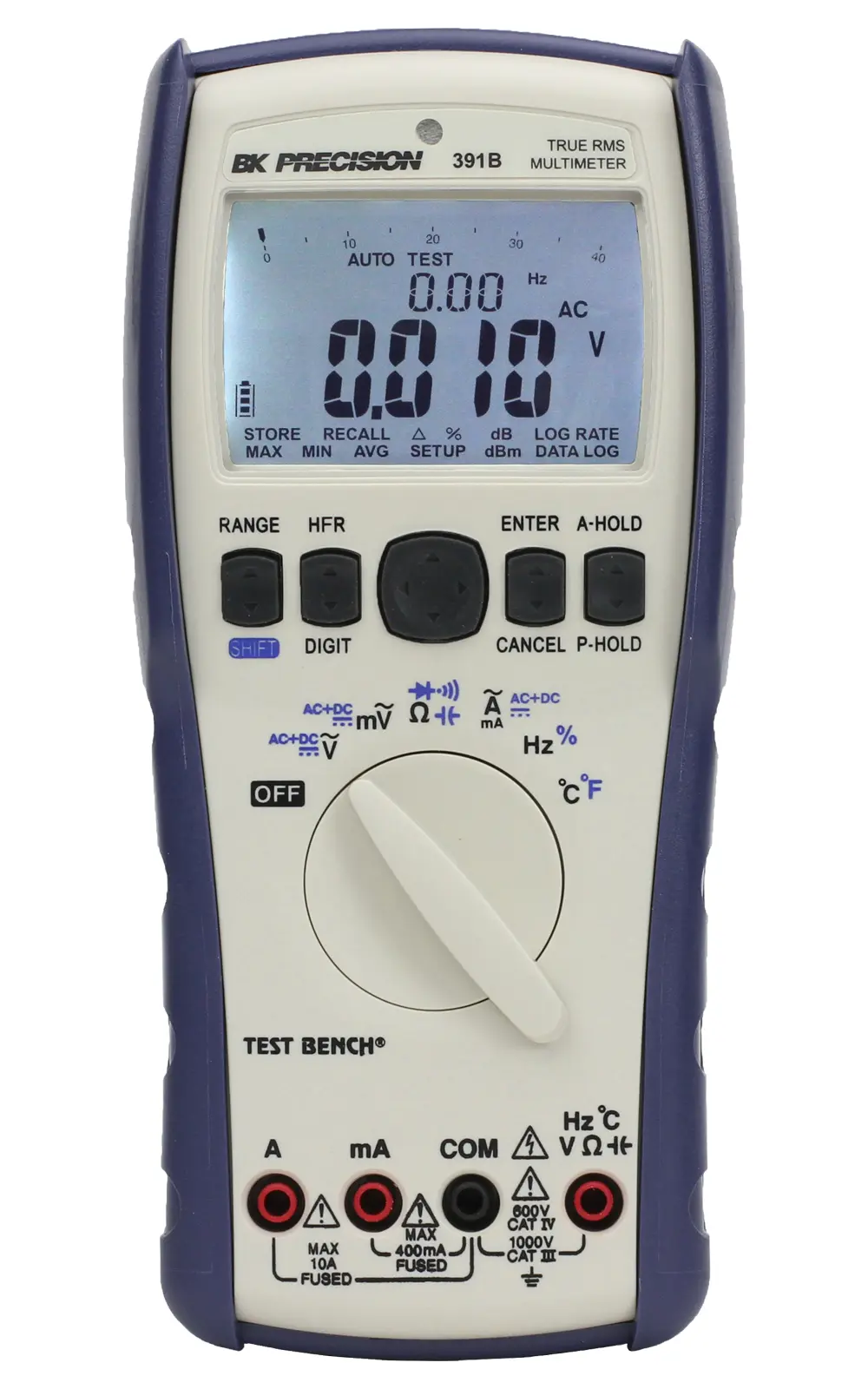 Produktfoto 1 von BK Precision BK391B Digital Digital Multimeter Echteffektivwert, Kontinuierlich, Negativ 1000 V ac / 10 A ac 10 A dc, 40
