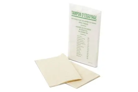 Produktfoto 1 von PREMINES Lappen für Allgemeine Reinigung Baumwolle Rahmenklemme Trocken 10 pro Paket Stk. Weiß, 650 x 750 mm Mehrmalige