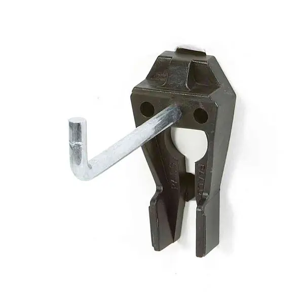 Produktfoto 1 von Raaco Gebogener Haken glatt Stahl, Acetal