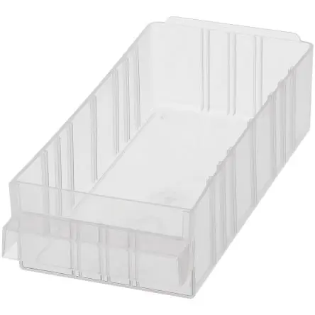 Produktfoto 1 von Raaco 1 Polypropylen Schublade Klar, 41 mm x 67mm x 153 mm