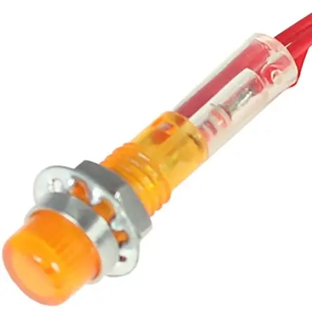 Produktfoto 1 von CAMDENBOSS 515MPA LED Gelb Anzeige, Kabel 240V 6.4 mm