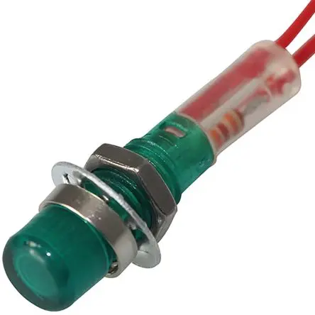 Produktfoto 1 von CAMDENBOSS 515MPA LED Grün Anzeige, Kabel 240V 6.4 mm