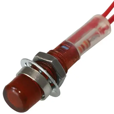Produktfoto 1 von CAMDENBOSS 515MPA LED Rot Anzeige, Kabel 240V 6.4 mm