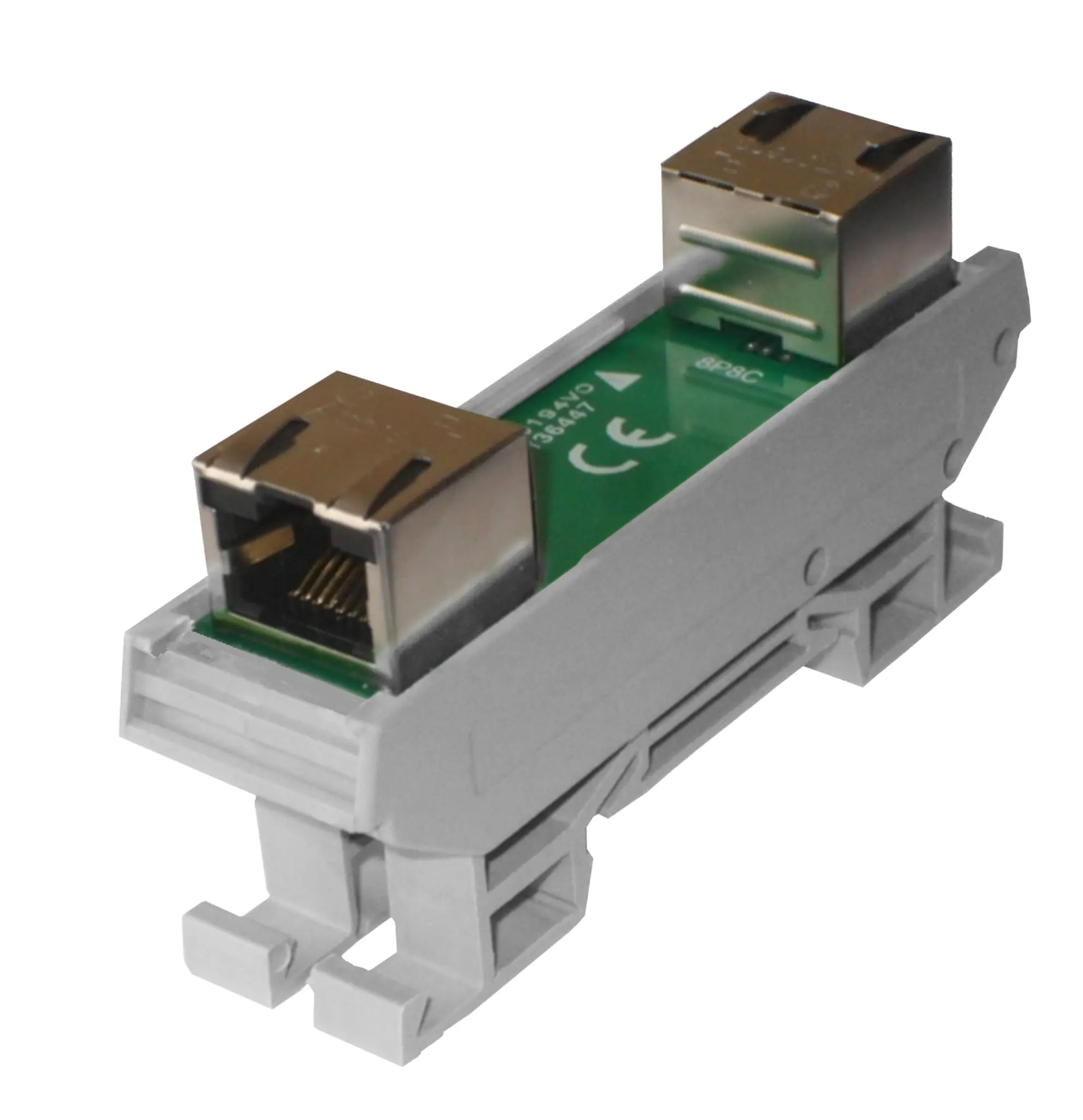 Produktfoto 1 von CAMDENBOSS CIM Schnittstellenmodul RJ45, Buchse, 2-polig, DIN-Hutschiene 500mA