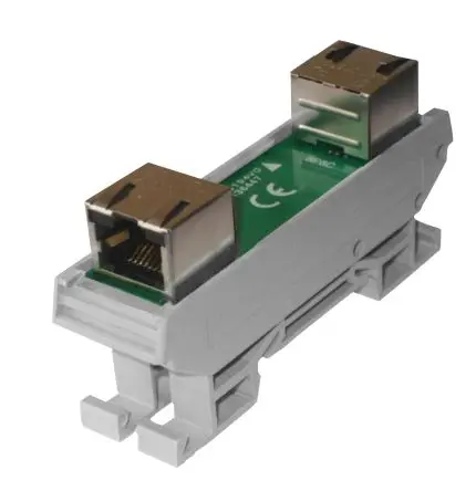 Produktfoto 1 von CAMDENBOSS CIM Schnittstellenmodul RJ45, Buchse, 2-polig, DIN-Hutschiene 500mA