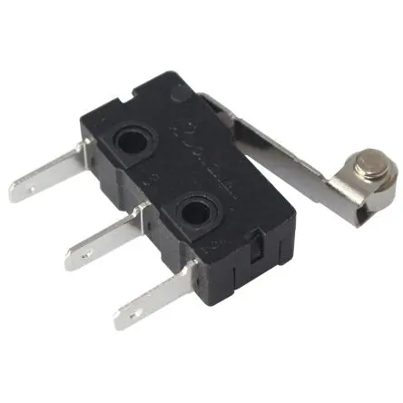 Produktfoto 1 von CAMDENBOSS Mikroschalter Standard-Betätiger Schnellverbindung, 1-poliger Umschalter, 250 V ac, 10A -10 °C - 125 °C