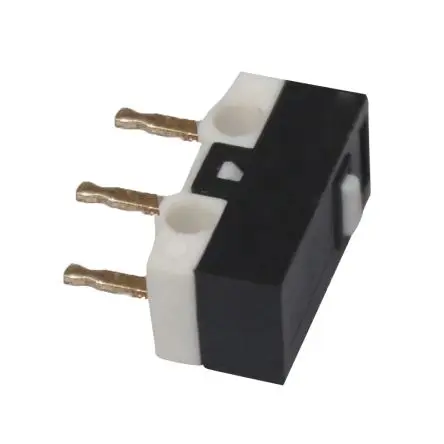 Produktfoto 1 von CAMDENBOSS Mikroschalter Taste-Betätiger Leiterplatten-Anschlussklemme, 1-poliger Umschalter, 125 V ac, 3A 1.5N -10 °C -