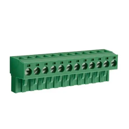 Produktfoto 1 von CAMDENBOSS CTBA Leiterplattensteckverbinder gewinkelt, 12-polig / 1-reihig, Raster 5 mm