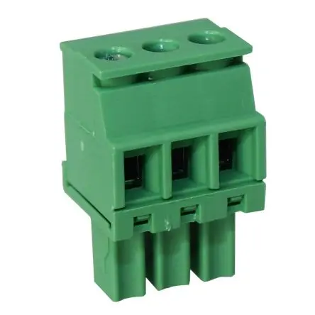 Produktfoto 1 von CAMDENBOSS CTBP Leiterplattensteckverbinder gewinkelt, 3-polig / 1-reihig, Raster 3.81 mm