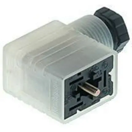 Produktfoto 1 von Hirschmann GML Leistungssteckverbinder Schwarz 2P+1P+PE, 24V ac/dc, Schraubanschlussklemme Abgewinkelt IP65 10A