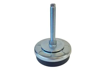 Serious Verstellbarer Fuß 20 mm bis 2000 kg x 170 mm Gummi