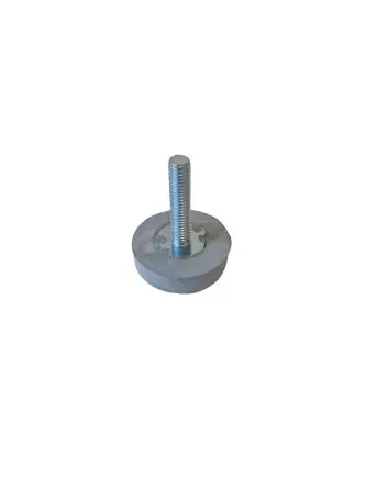 Produktfoto 1 von Serious Verstellbarer Fuß 6 mm bis 30 kg x 1.5 mm, bis 0° neigbar Gummi