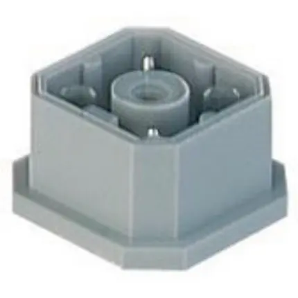 Produktfoto 1 von Hirschmann G Series Leistungssteckverbinder Stecker Grau 3+PE, 50 V-AC/DC / 10A, PCB IP65