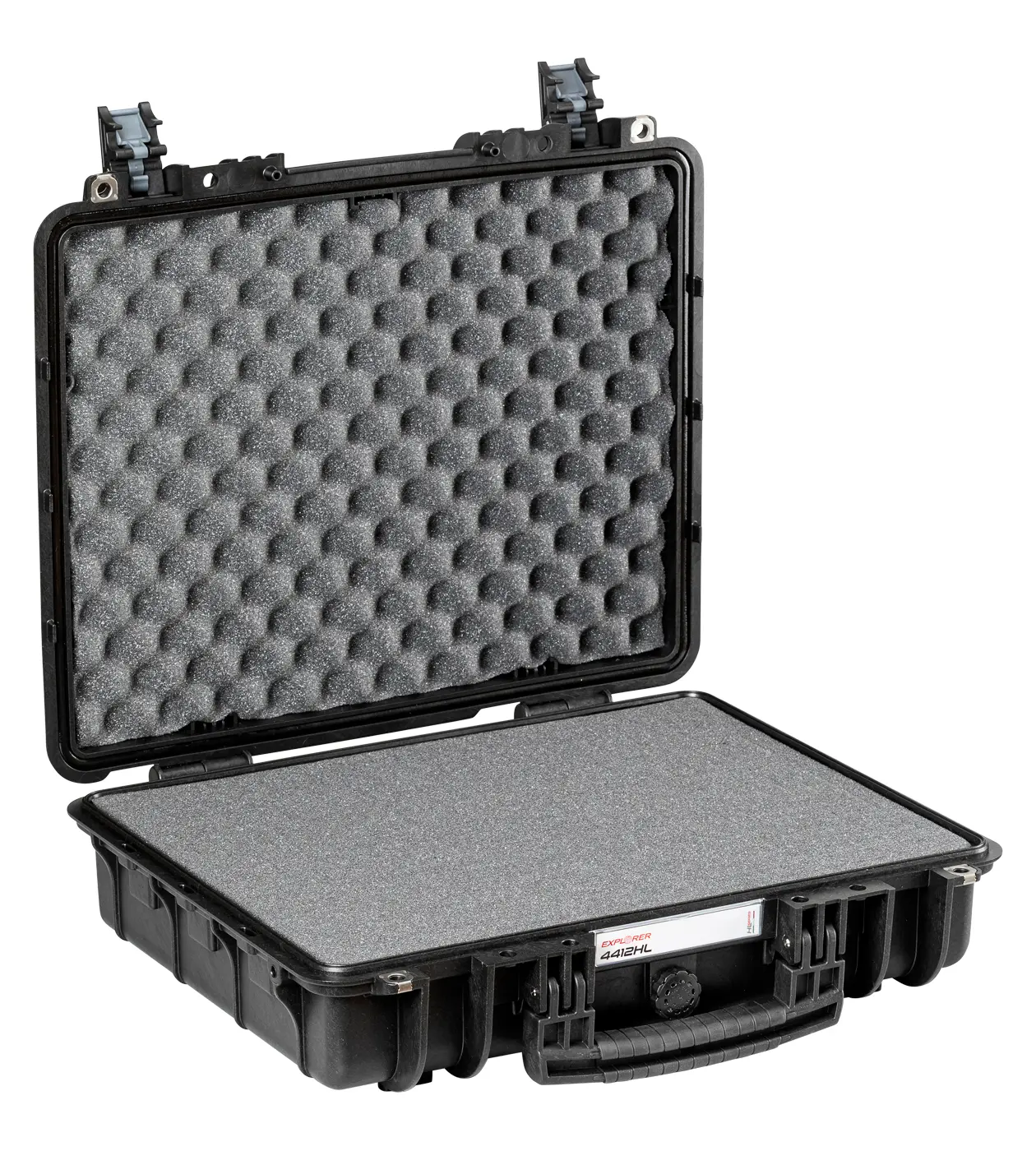 Produktfoto 1 von Explorer Cases 4412HL Wasserdicht/Wasserbeständig Polypropylen Polymer Wasserdicht Transportkoffer 149 mm, Außenmaße 414