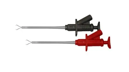 Produktfoto 1 von PeakTech 4 mm Greifklemme Schwarz, Rot 5A, 1kV