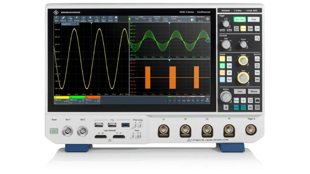 Produktfoto 1 von Rohde & Schwarz Oszilloskop-Software, Leistungsanalyse für Oszilloskop der Serie R&S MXO 4 K31