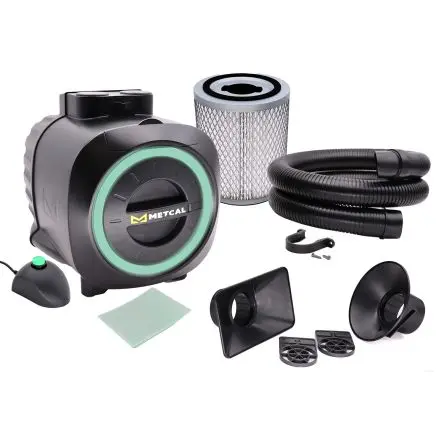 Produktfoto 1 von Metcal BVX-250-KIT BVX-250 Lötrauch-Absaugarm Set, 150 W / 240 V ac Aktivkohle, 50 dBA