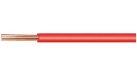 Kabeltronik LIFY Einzeladerleitung 0.5 mm², 20 AWG 100 m Rot Polyvinylchlorid