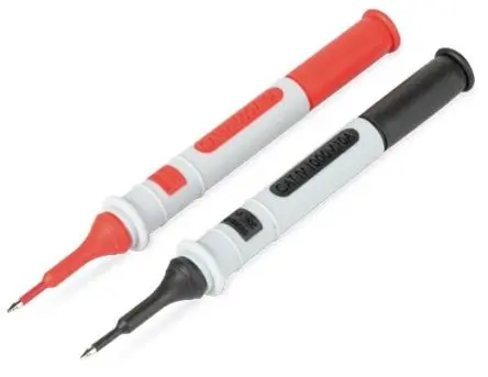 Produktfoto 1 von WAGO Nadel 2 mm Prüfspitze Schwarz, Rot 2 mm, 1kV 10A