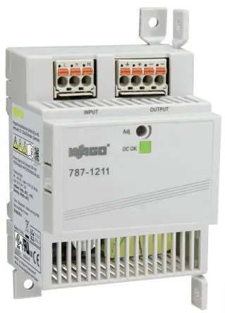 Produktfoto 1 von WAGO DIN-Schienen Netzteil 375V AC / 5 A 14V dc DC 60 W