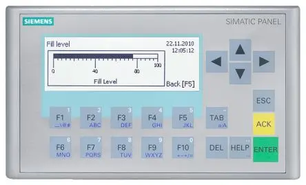 Produktfoto 1 von Siemens, SIPLUS HMI KP300, HMI-Bediengerät, TFT, 240 x 80 pixel, 3.6 Zoll