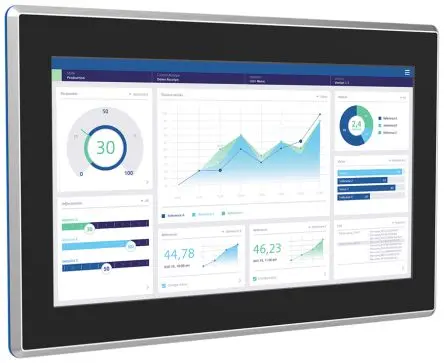 Produktfoto 1 von Siemens, SIMATIC, HMI-Bediengerät, TFT, 1366 x 768 pixel, 15.6 Zoll