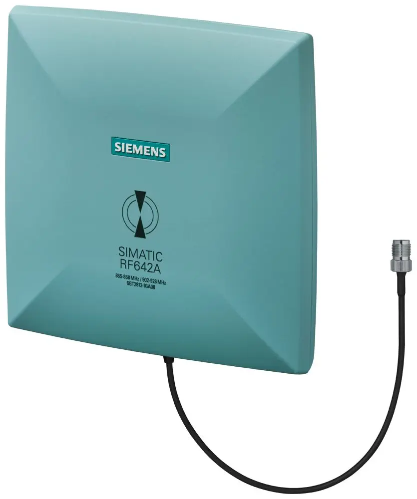 Produktfoto 1 von Siemens SIMATIC RFID-Antenne Vierkant UHF-RFID Frontplatte Vierkant TNC Stecker 6 dB