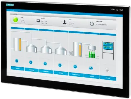 Produktfoto 1 von Siemens, 6AV2128, IFP1200 V2, HMI-Bediengerät, TFT, 1280 x 800 pixel, 12.1 Zoll