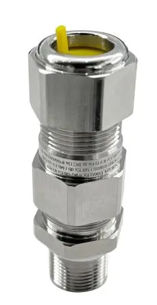 Produktfoto 1 von RS PRO Kabelverschraubung, M20 Messing 6 mm/ 13 mm, IP68
